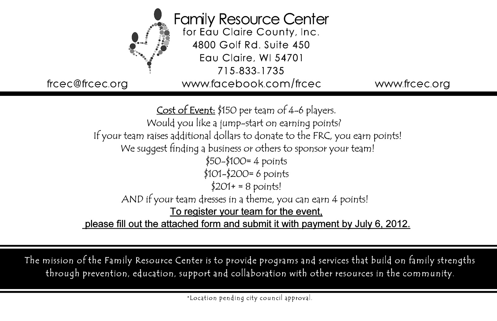 Family Resource Center for Eau Claire County, Inc. "Where in Eau