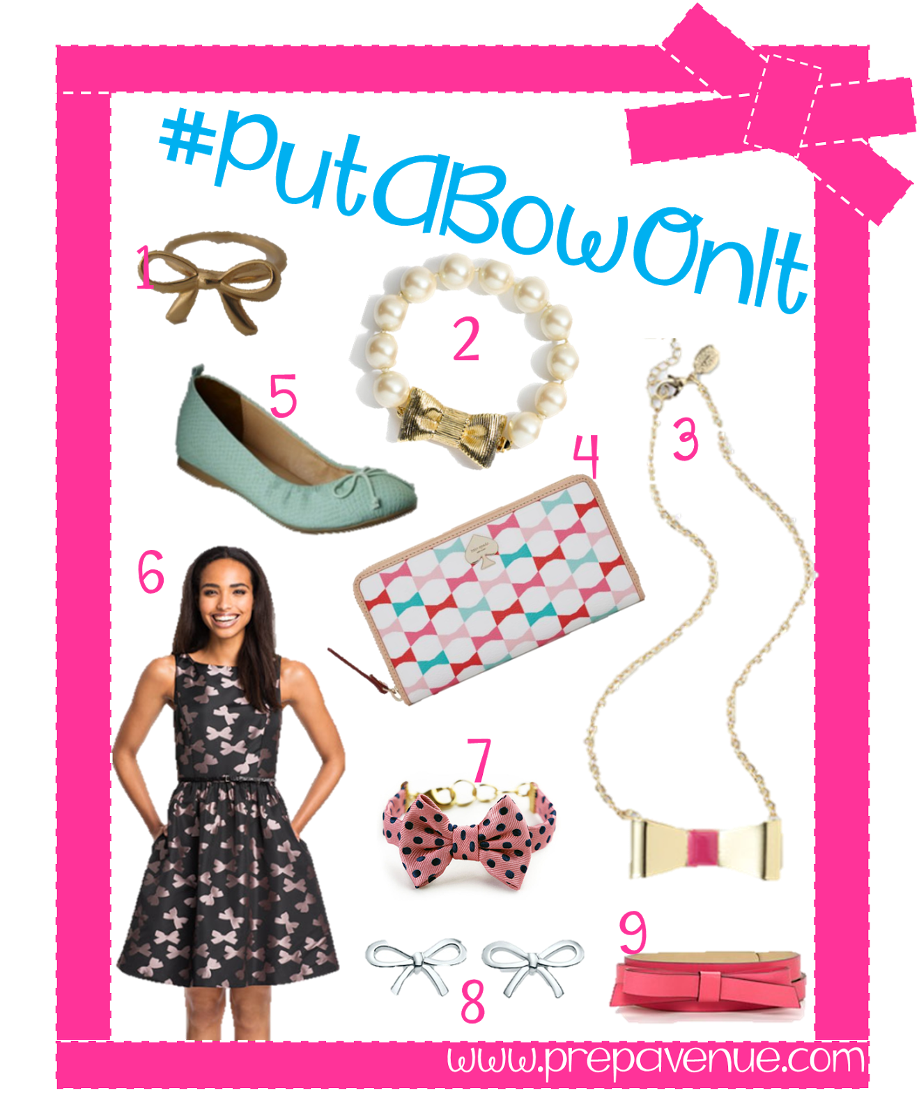 How to wear bows without really wearing bows Prep Avenue