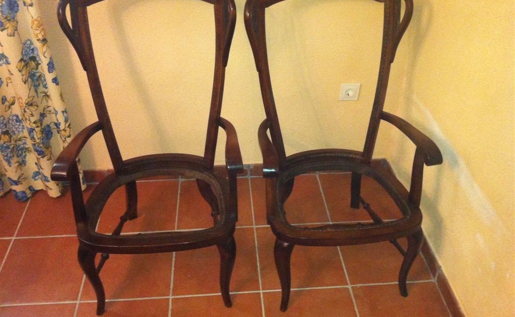 Restauración y compraventa de mueble clásico Sillones orejeros