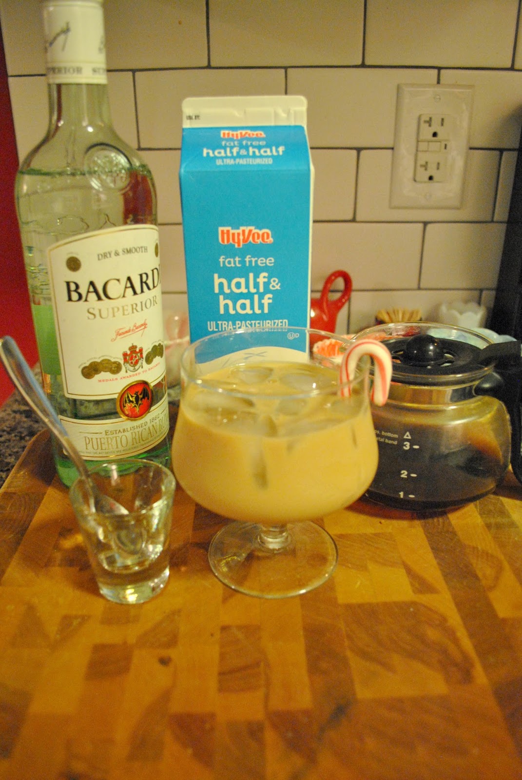 Style My Way Cocktail Confessions Spiked Candy Cane Iced Coffee