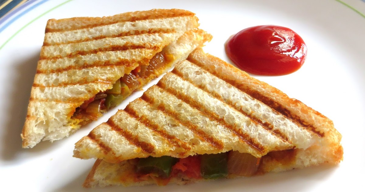 Spicy Grilled Vegetable Sandwich