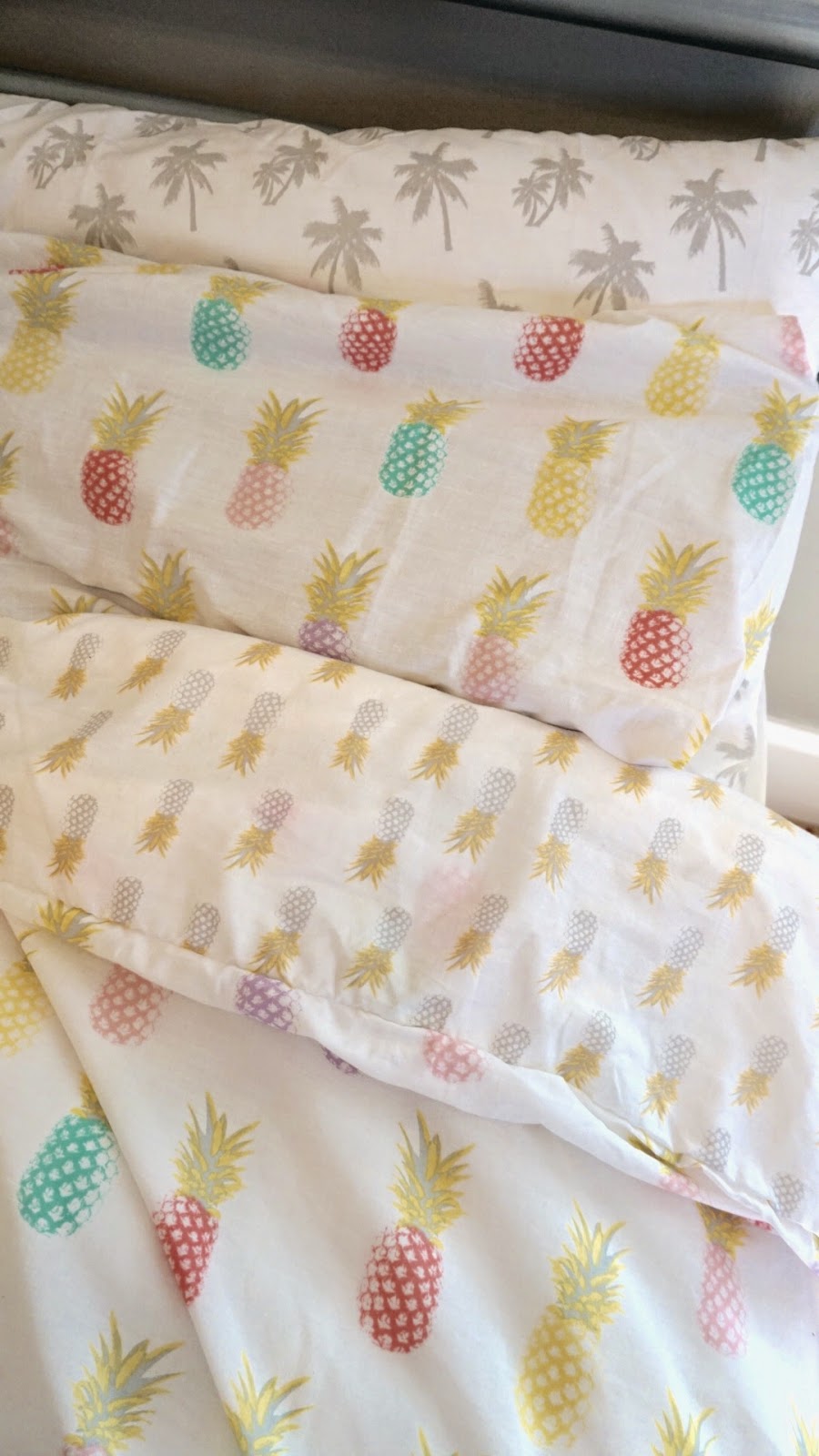 Vicki Angel Primark Pineapple Bedding