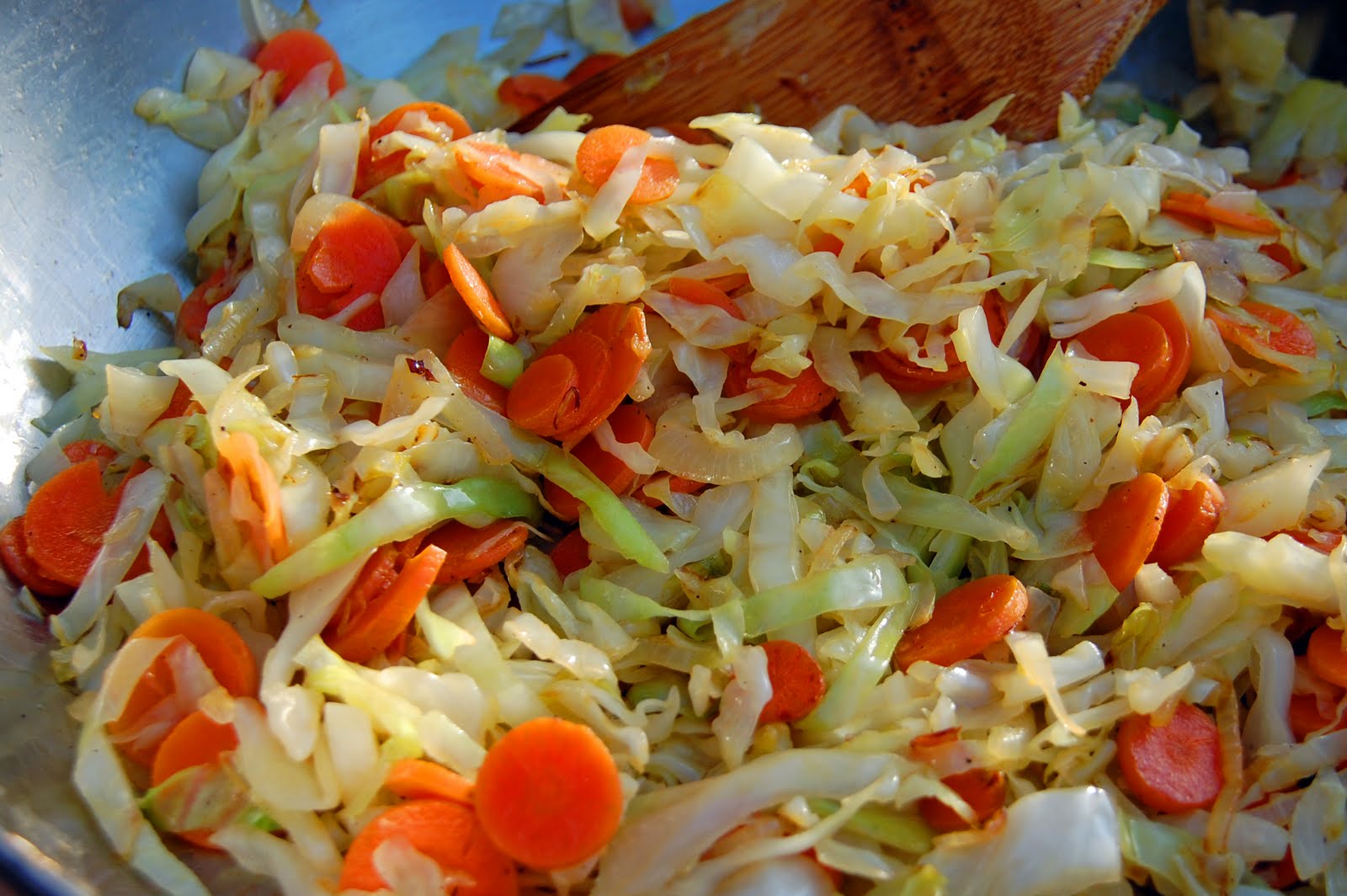 Southern Lady's Recipes Fried Cabbage with Carrots