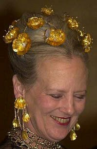 Tiara Mania: Queen Margrethe II of Denmark's Golden Poppies