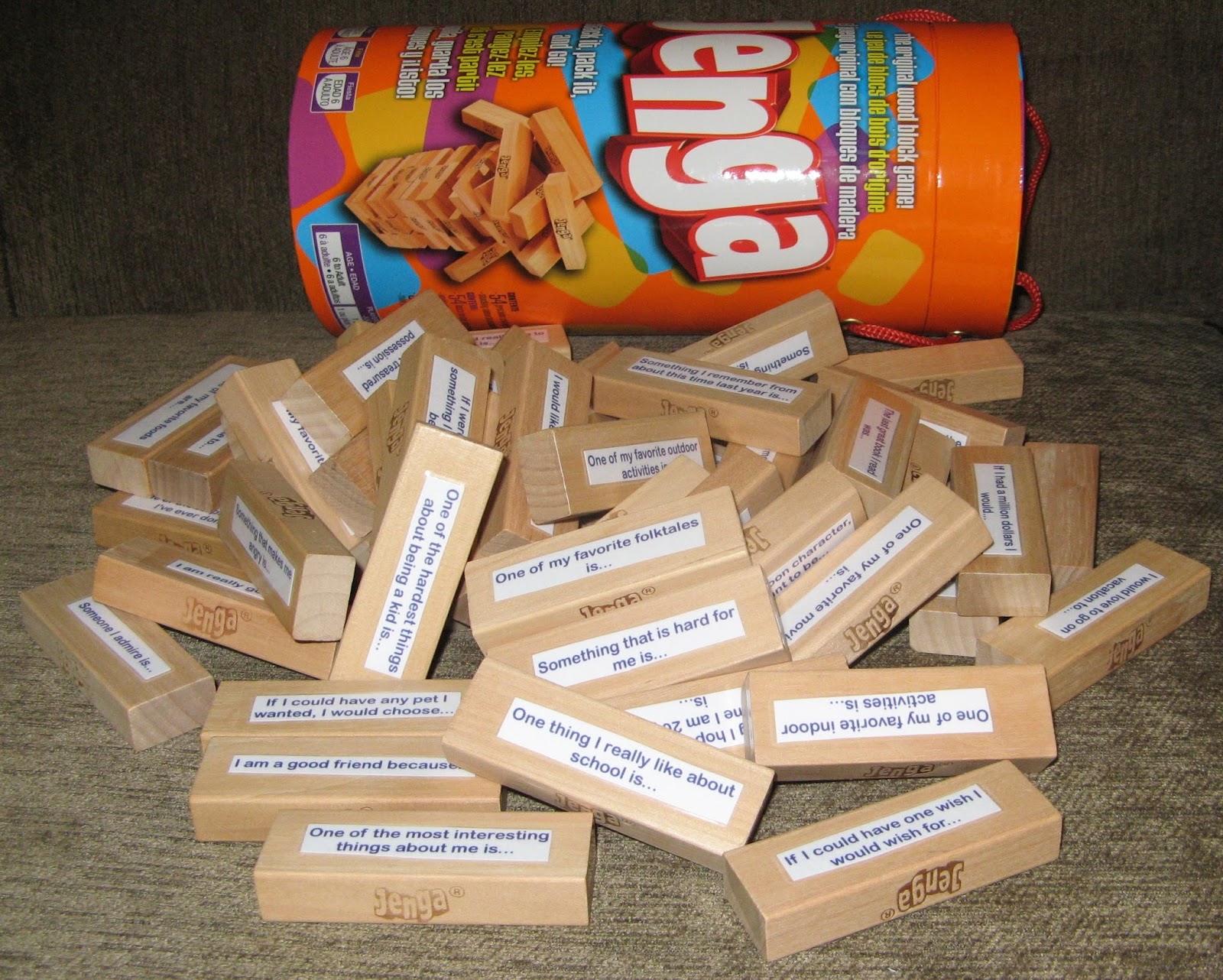 Terri's Teaching Treasures Back to School With Jenga