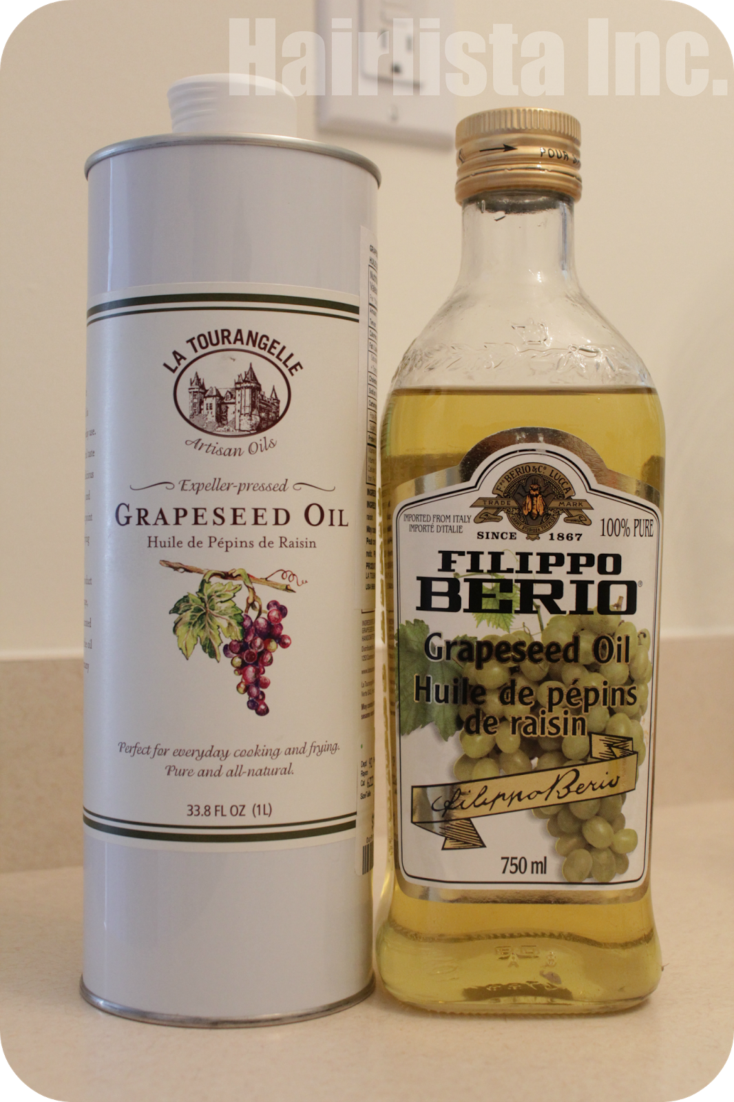 Got My Grapeseed Oil Pic Comparison Hairlicious Inc.