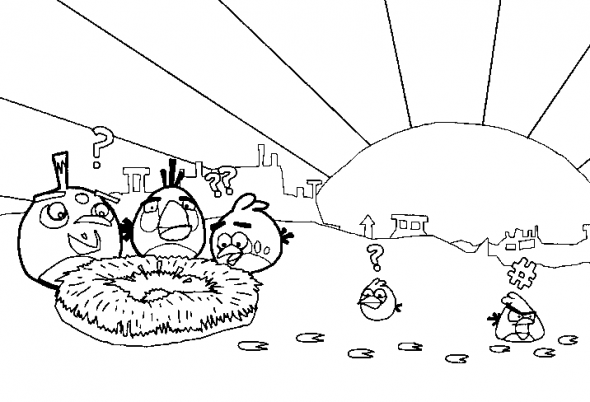 Angry Birds Coloring Pages Online Angry Birds Coloring Pages Online