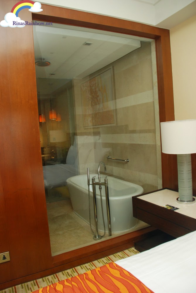 see through bathroom