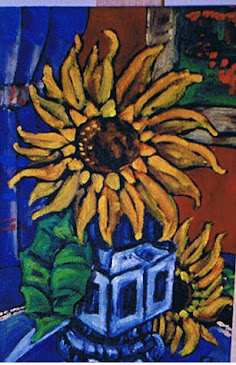 "GIRASOL EN EL JARRÓN"