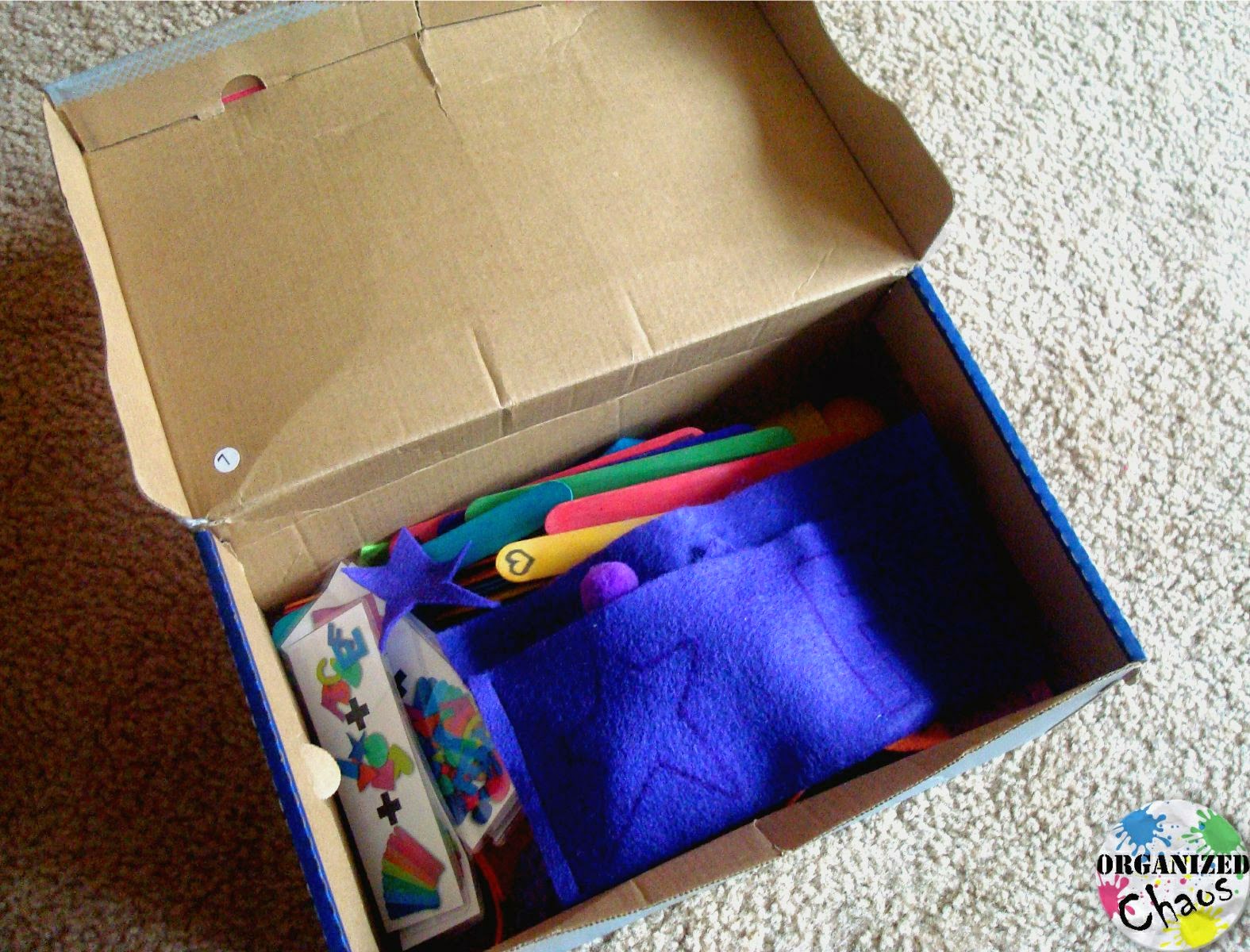 Mommy Monday DIY toddler toys busy box Organized Chaos