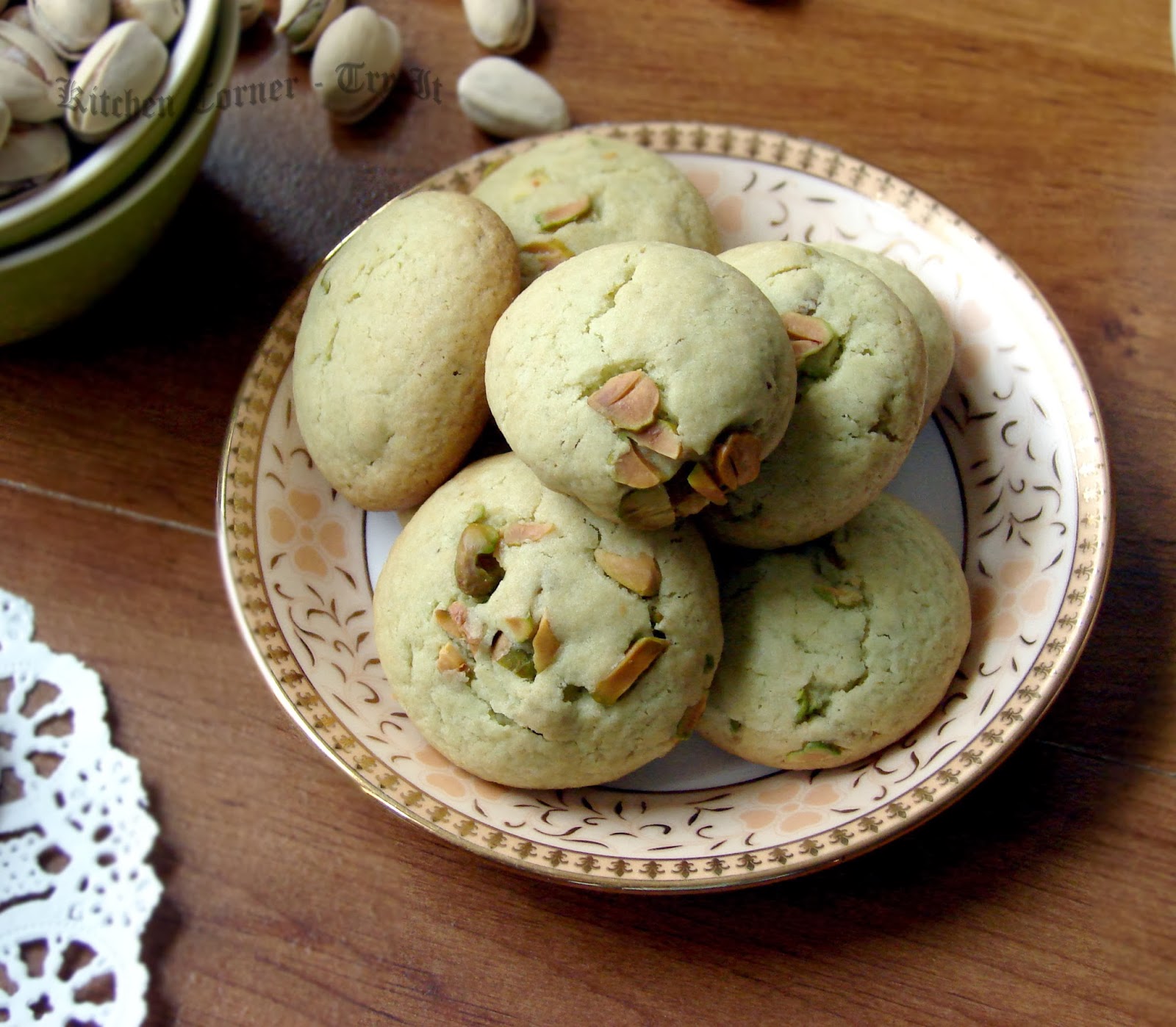 Pistachio Cookies