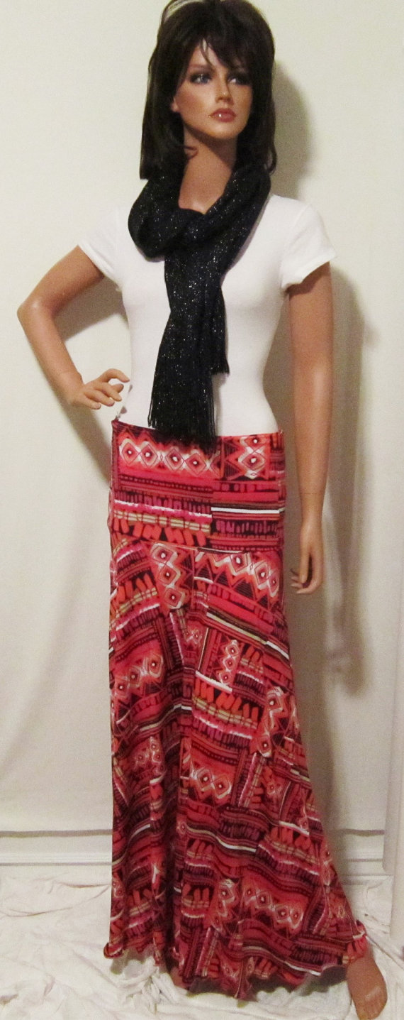 Tribal Print Maxi