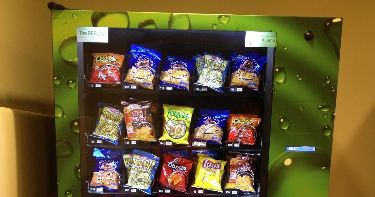 Water Lemon Kale Don't Judge This Vending Machine By Its Cover, But By