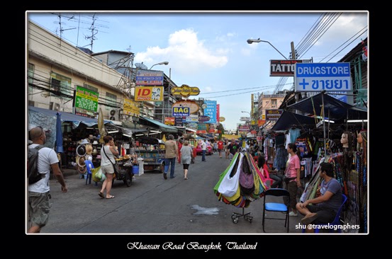 khaosan road, bangkok, thailand