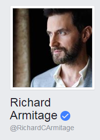 Richard Armitage na Facebooku