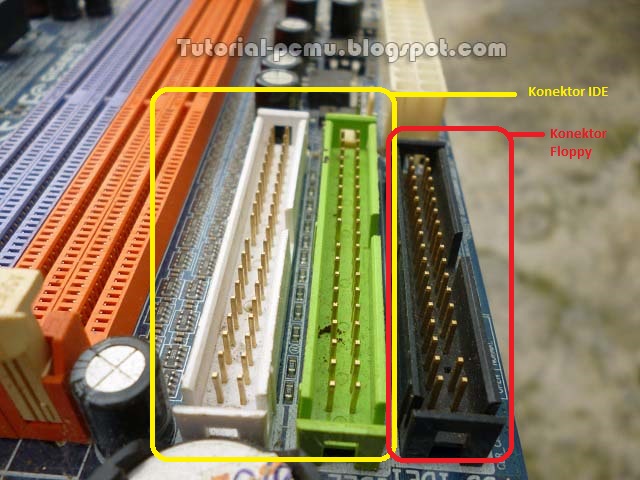 Slot ide motherboard digunakan untuk menghubungkan