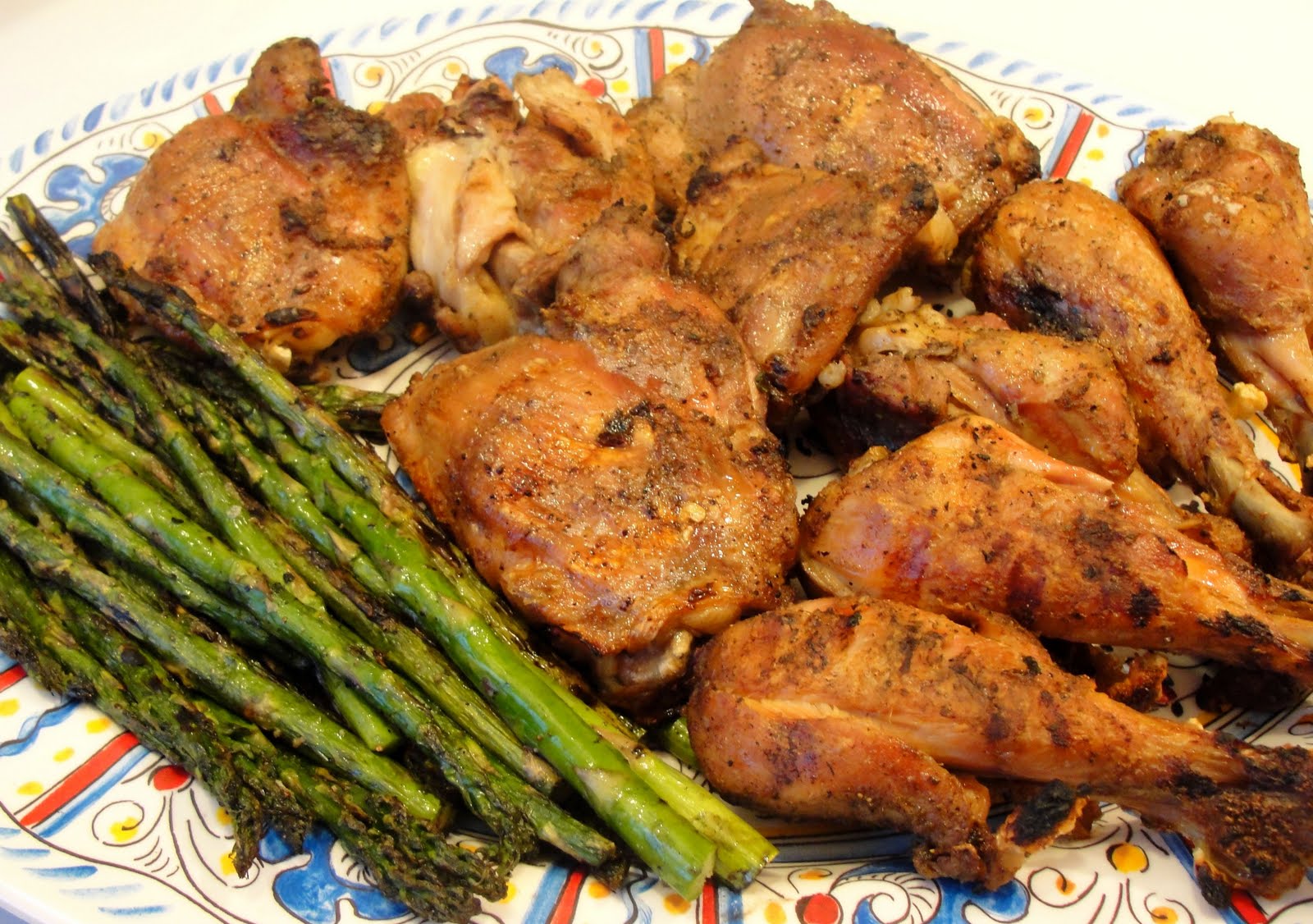 There's always thyme to cook... Grilled Salt and Pepper Chicken