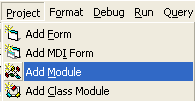 module visual basic 6.0