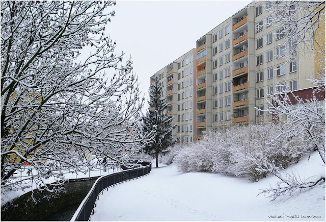 Paneláková zima leden 2011