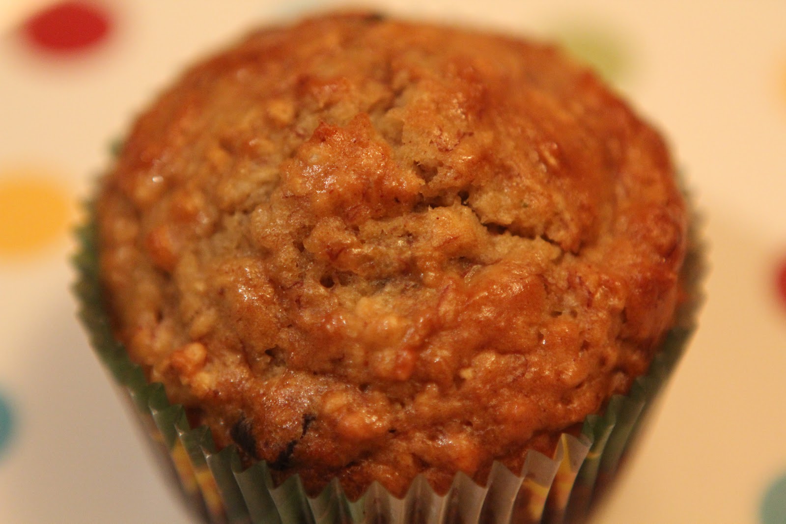 Low Fat Banana Muffins