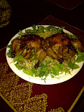Cornish Hens with Brown Rice