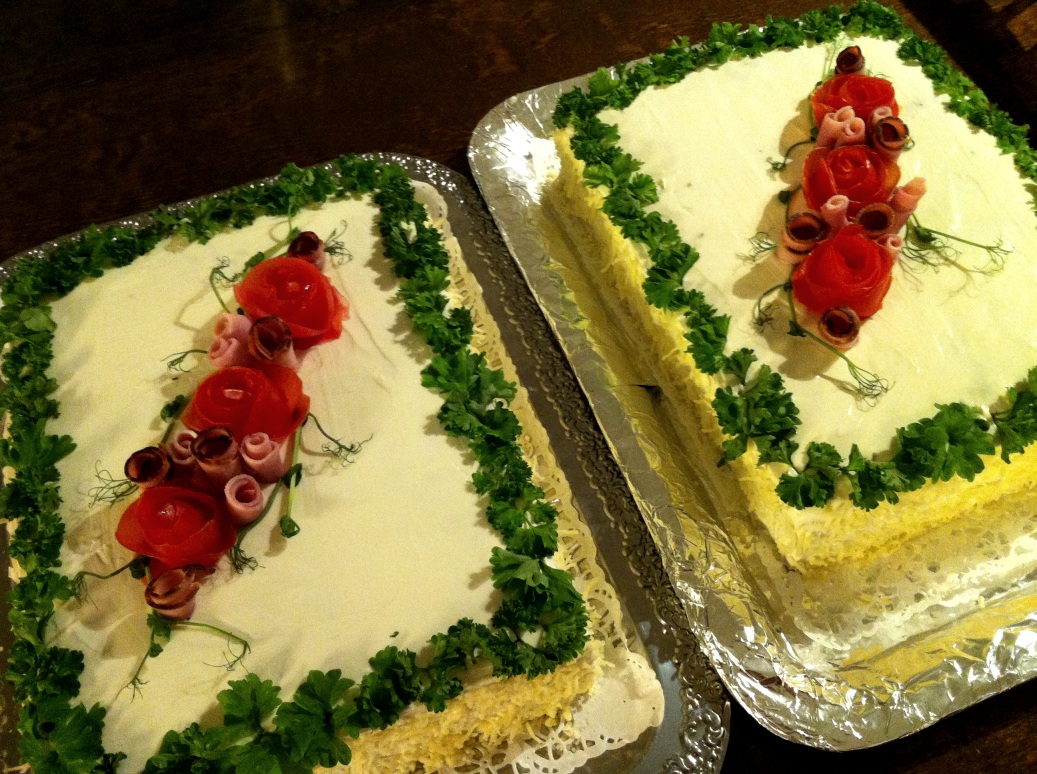 Homemade by MI Hautajaiskakkuja / Funeral Cakes