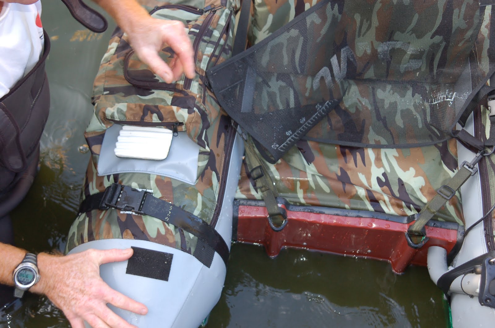 RoironMarc Une partie de pêche productive en float tube électrique