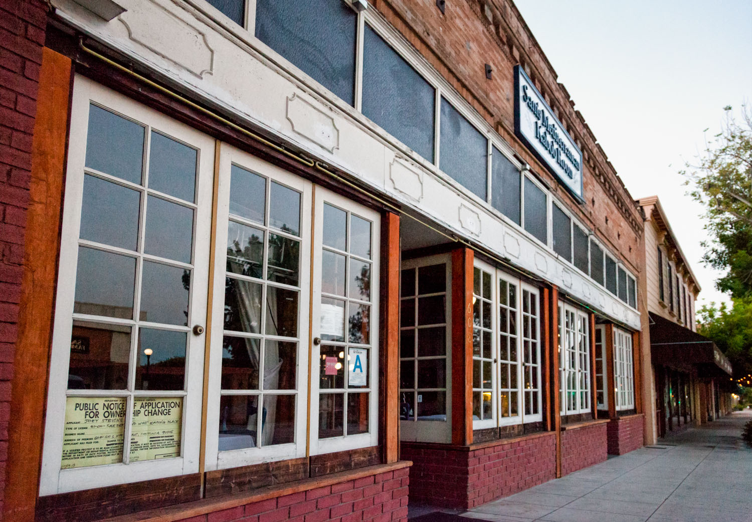 Sam's Mediterranean Kabob Room Application For Ownership Change