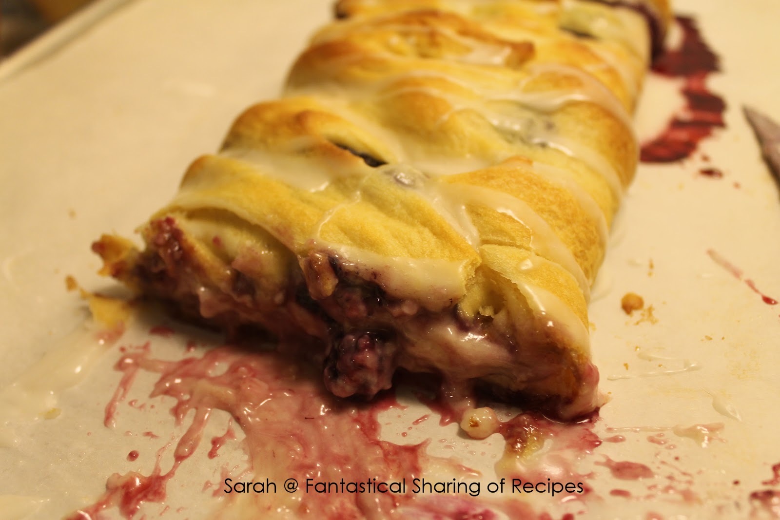 Fantastical Sharing of Recipes Easy Blackberry Cheese Danish