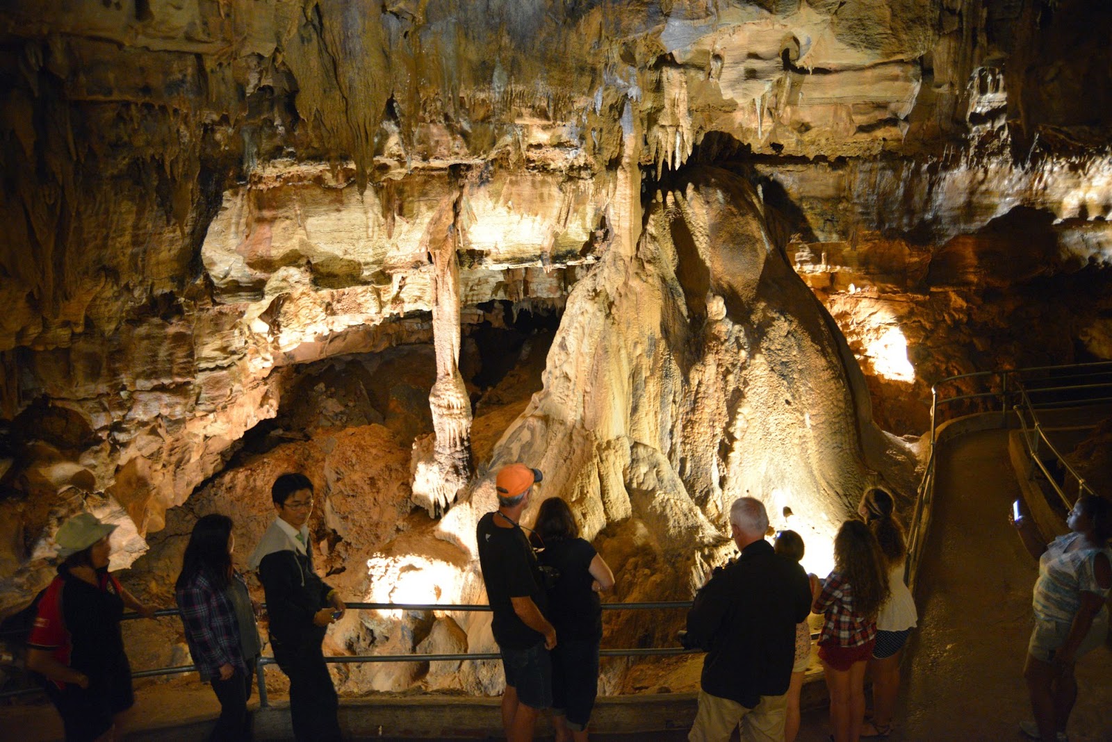 Riding the Wet Coast Historic Diamond Caverns, Park City, Kentucky