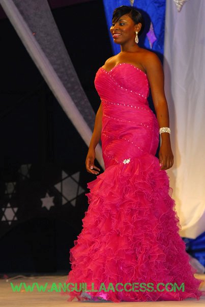 Miss Anguilla 2011 Winner Olufunmike Banks Devonish