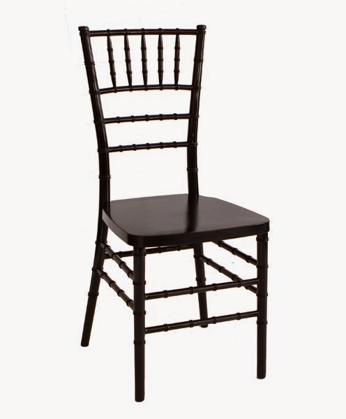 Black Resin Chiavari Chair