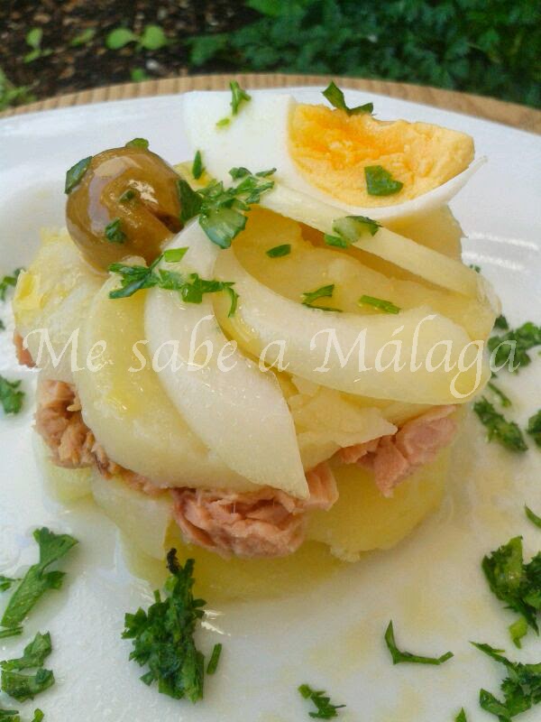 Ensaladilla De "papas" Y Atún
