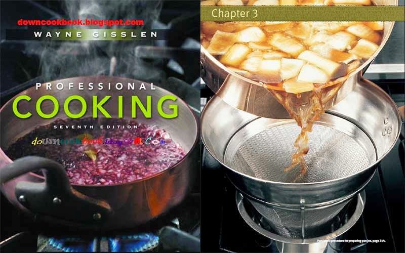 PROFESSIONAL COOKING 7th EDITION DOWN COOK BOOKS