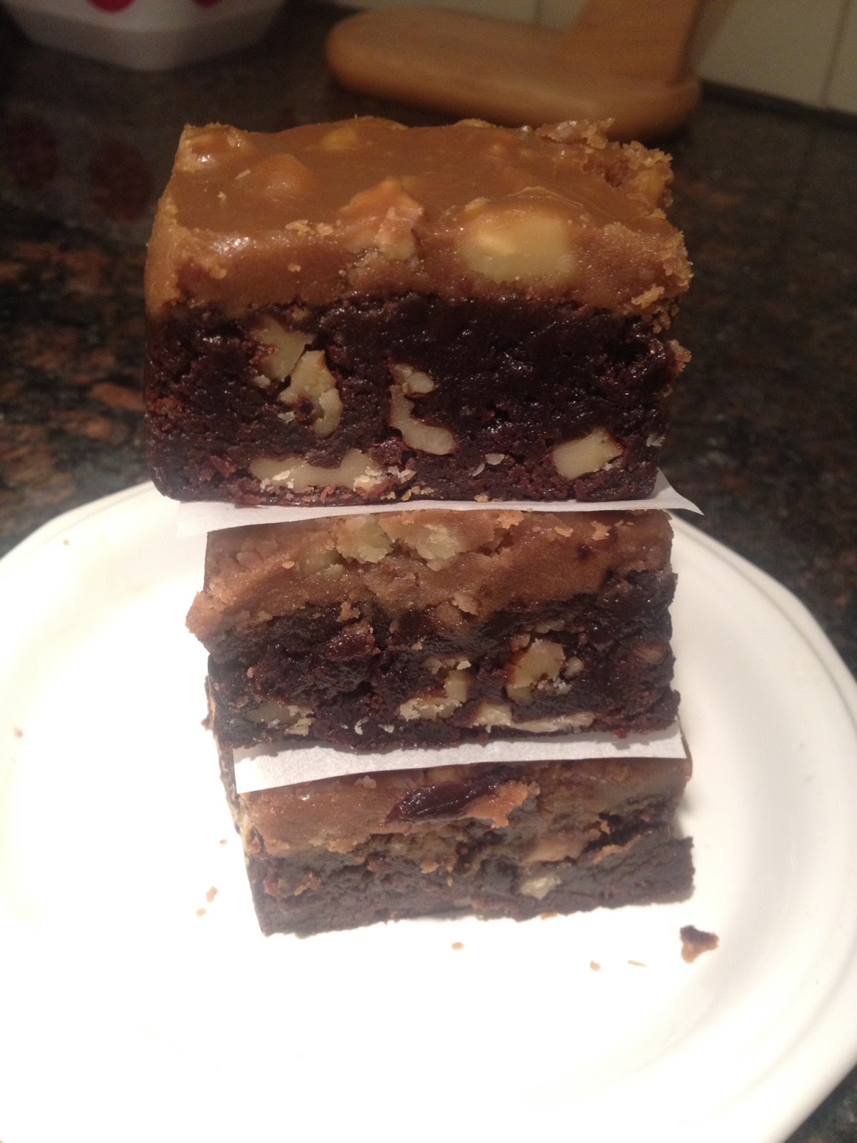 Chocolate Praline Brownies