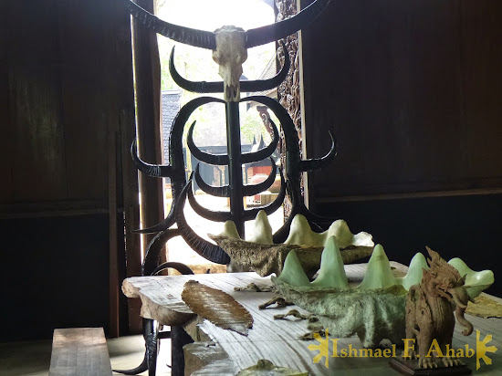 Evil King's Throne in Black House, Chiang Rai, Thailand