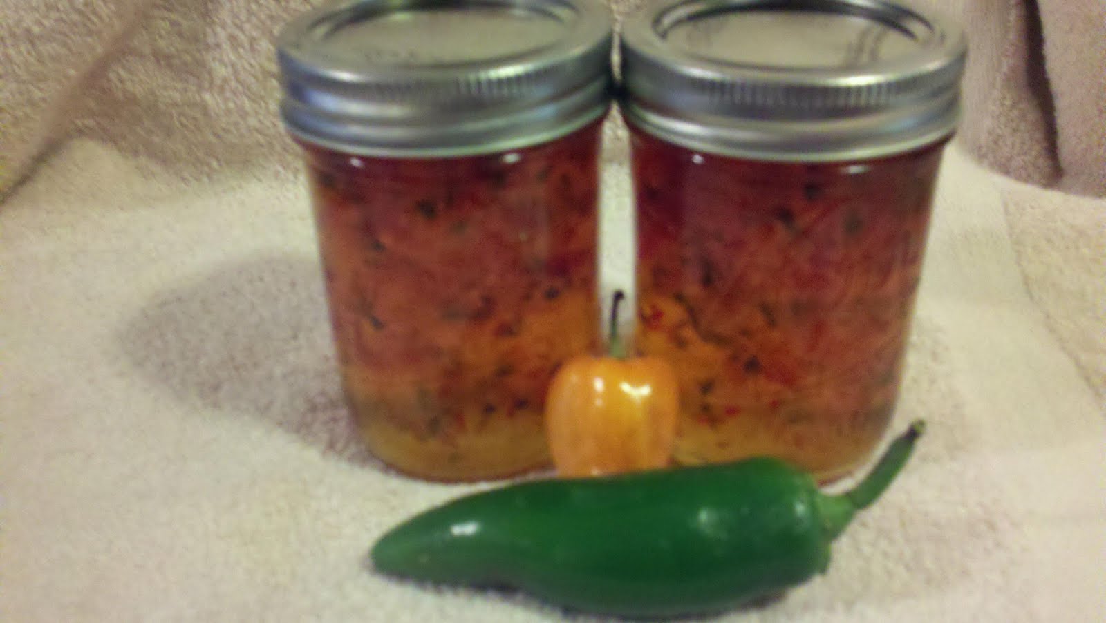 Jalapeno Jelly with a bit more heat! Canning Homemade!