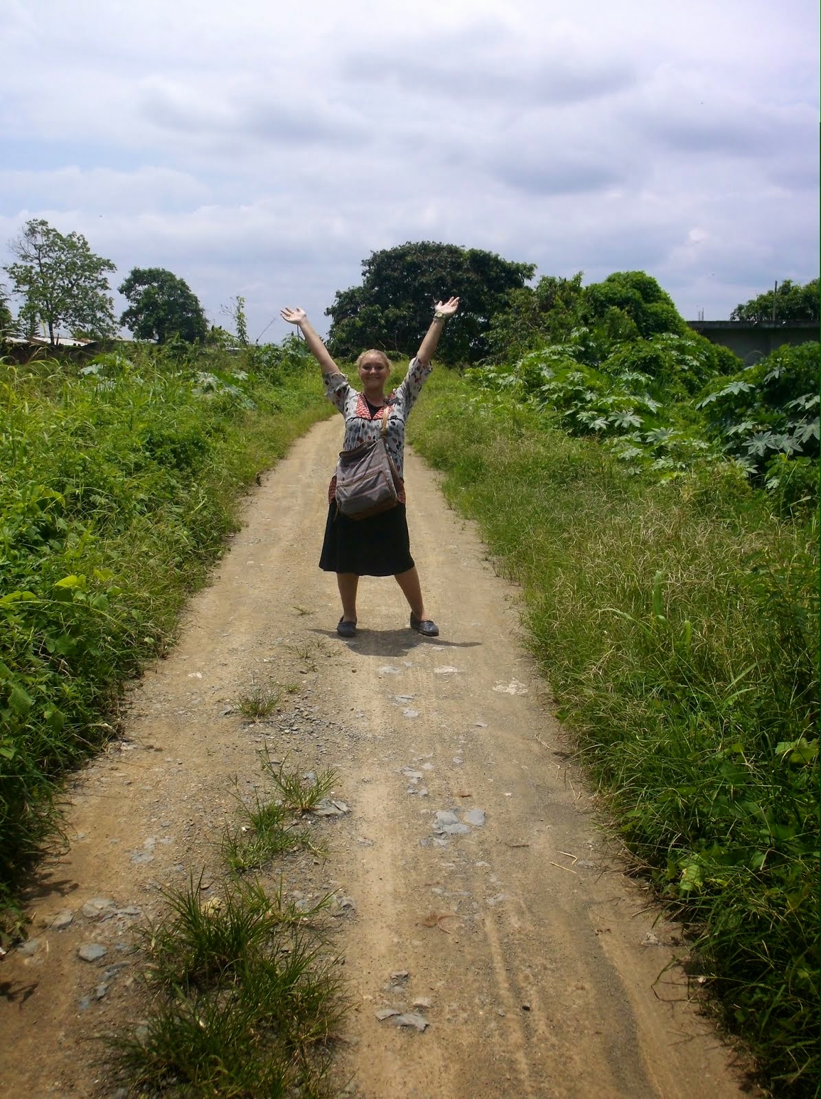 Avalon exploring the fields of Ecuador