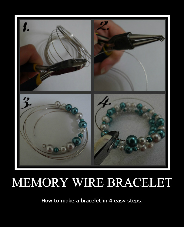Afternoon Everyone! Memory Wire Bracelet
