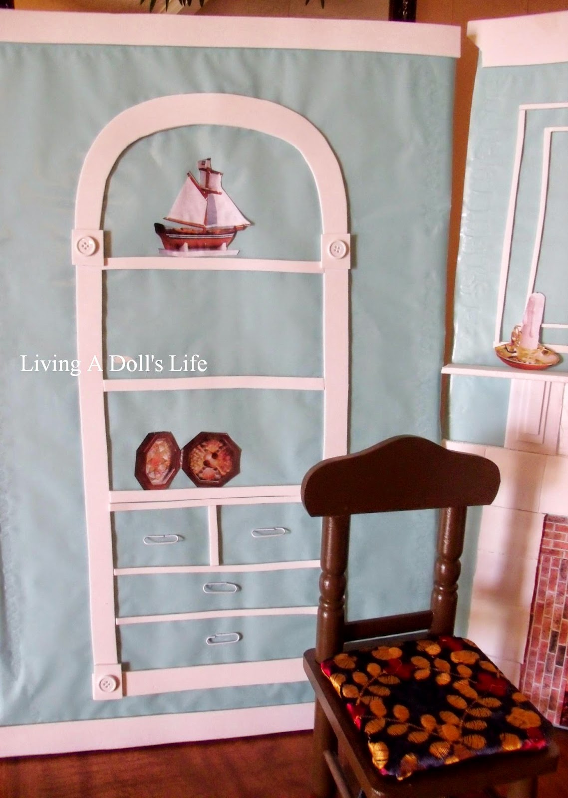 Living A Doll's Life DIY Caroline's Parlor Set (Video)