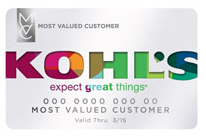 Kohls charge card - save 20% Off