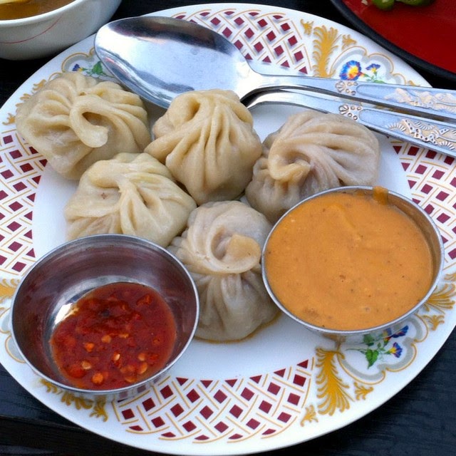 ネパールのモモ(餃子) Nepalese momos