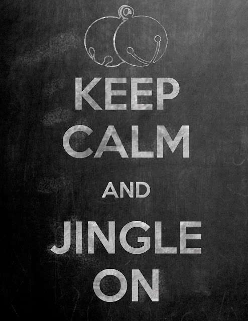 "Keep Calm and Jingle On" Printable by Sweet C's Designs for Serenity Now blog
