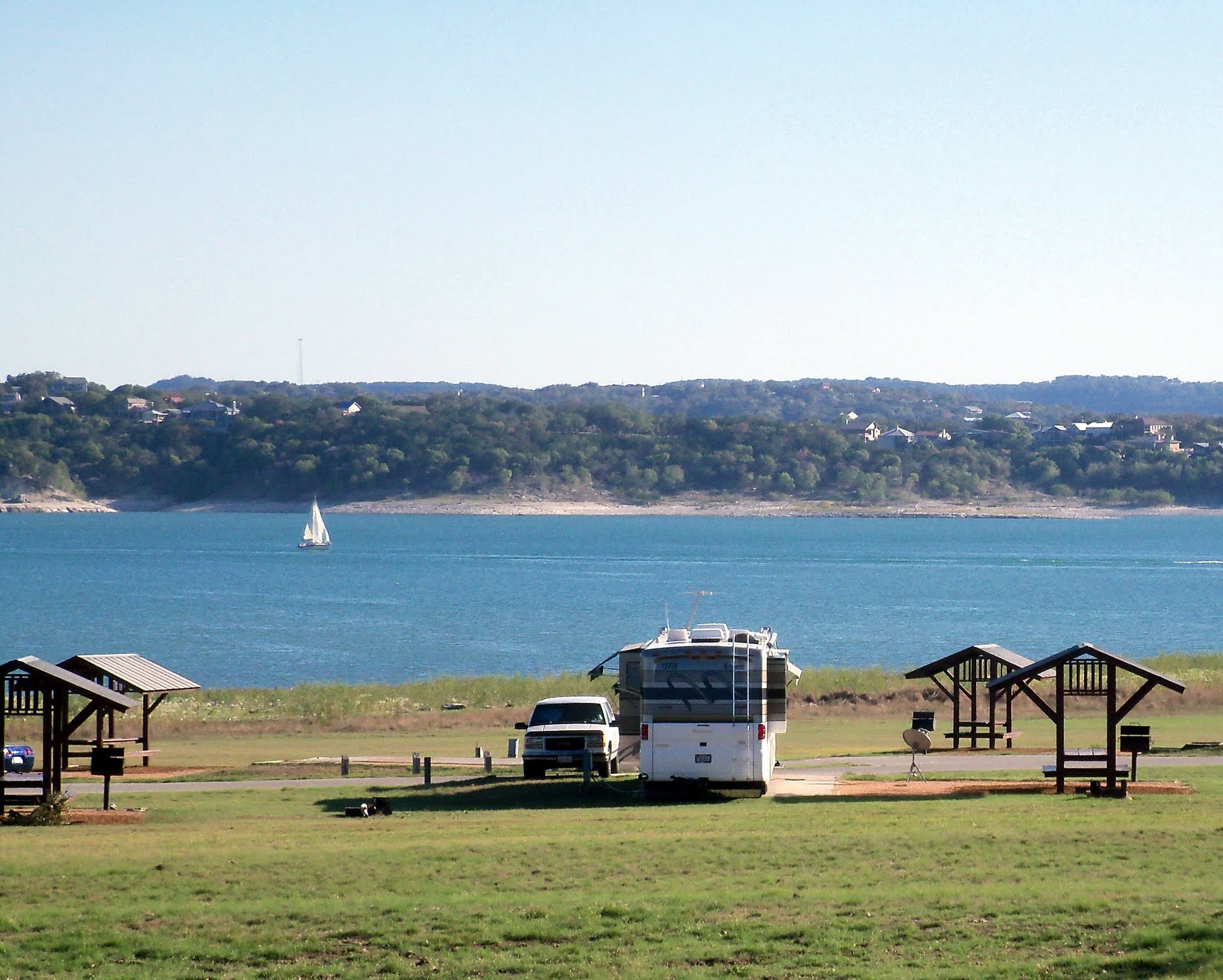 Traveling with the Longdogs Potter's Creek, Canyon Lake, TX Day 2