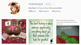 akun instagram +Nickiminaj 