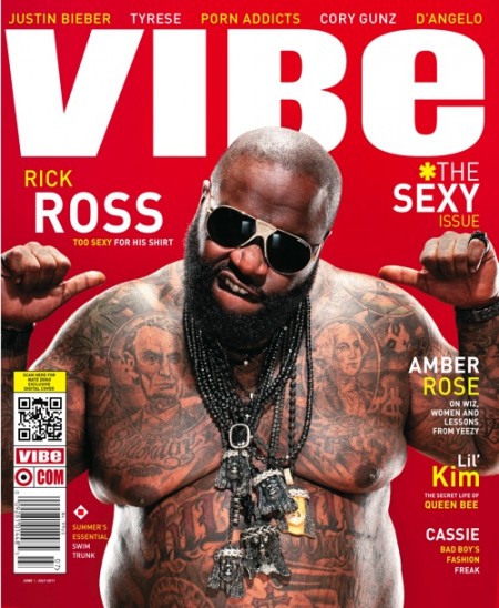 rick ross vibe magazine cover. Rick Ross amp; Amber Rose cover