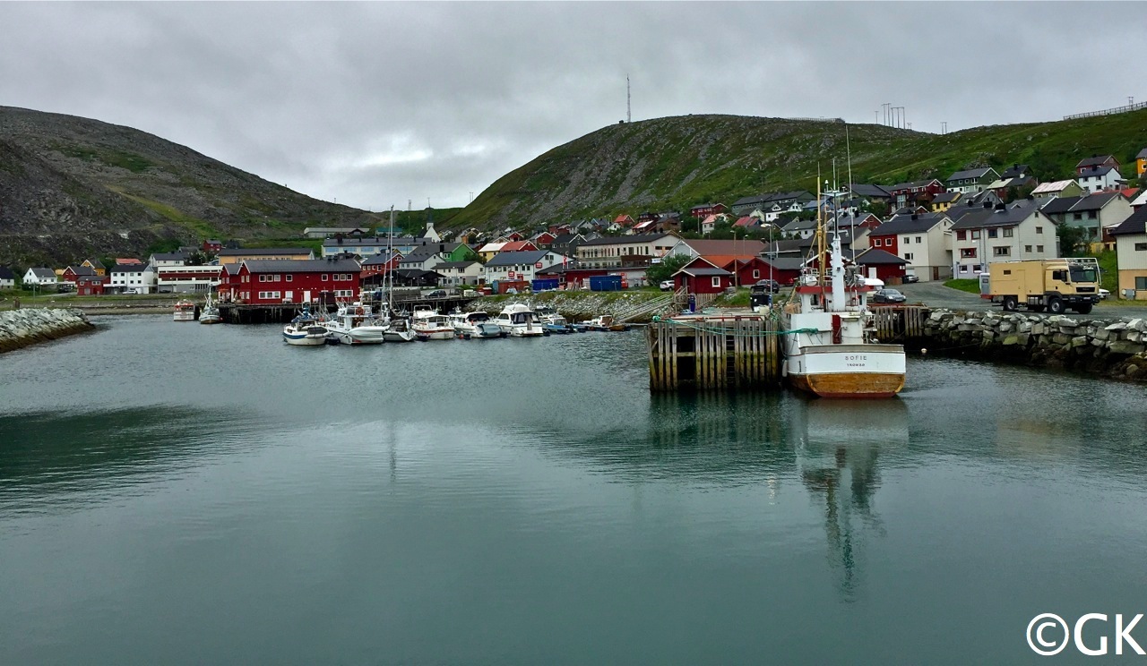 Hafencamping in Kjollefjord.