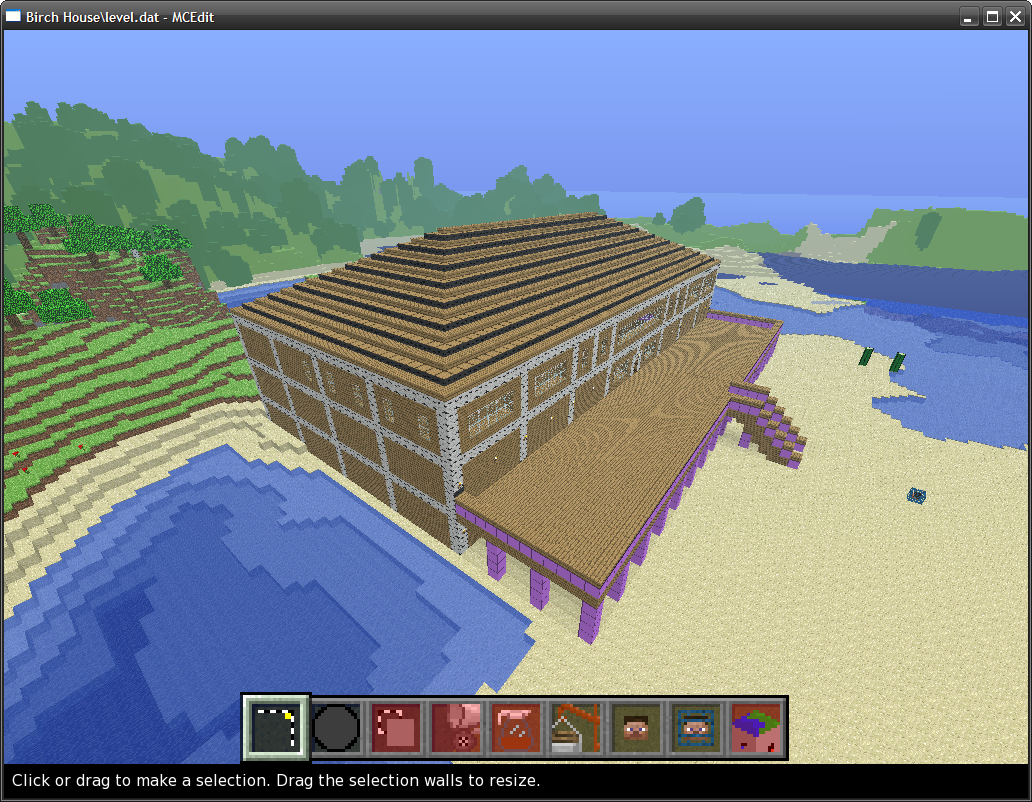 How to Build Minecraft Beach House