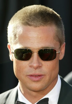 Hair Tattoo Lifestyle Brad Pitt Short Hairstyle