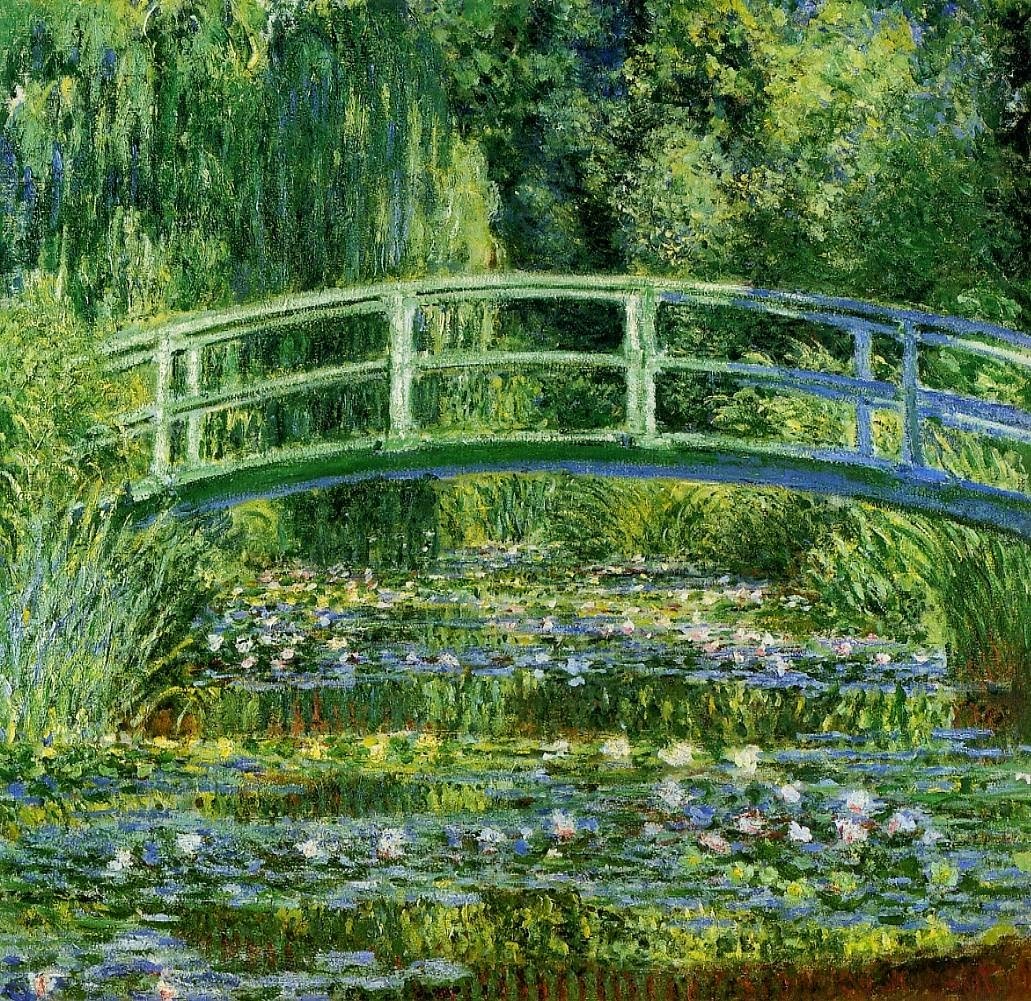 Le pont japonais /C.Monet